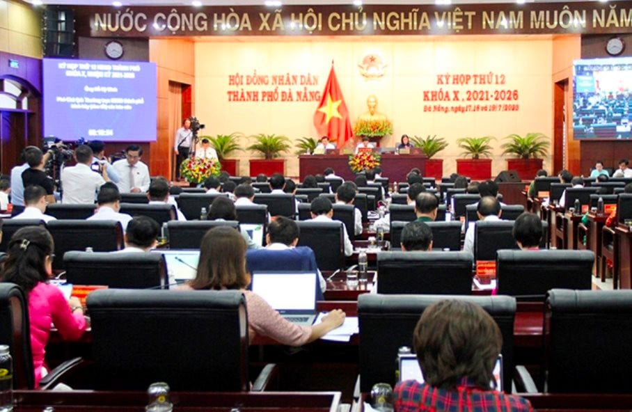 Opening of the 12th Session, Da Nang City People's Council, Term X