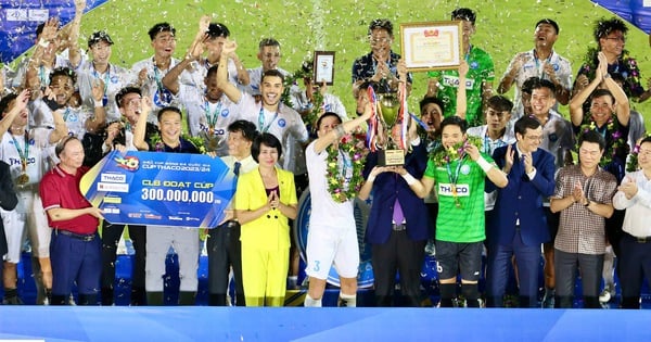 Nam Dinh Club affirms its position as the reigning V-League champion