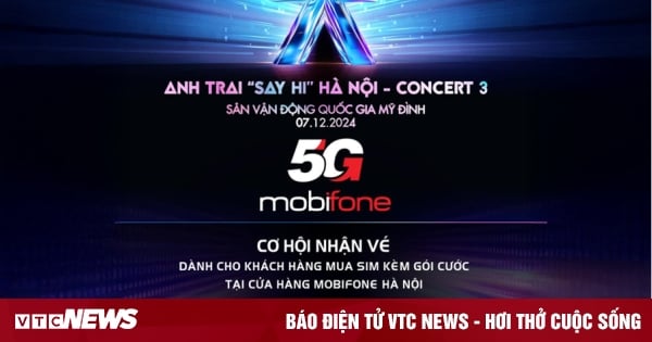 Nutzen Sie die einmalige Gelegenheit, Karten für das Konzert 3 Anh Trai Say Hi vom Silbersponsor MobiFone zu gewinnen