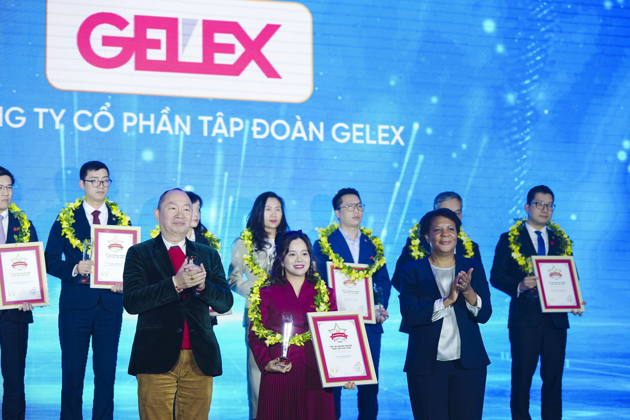 GELEX là một trong 50 doanh nghiệp xuất sắc Việt Nam 2024 – Gelex Group