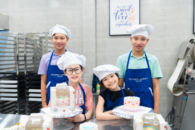 Students experience a class at the Culinary Camp for Teens program. Photo: TDA