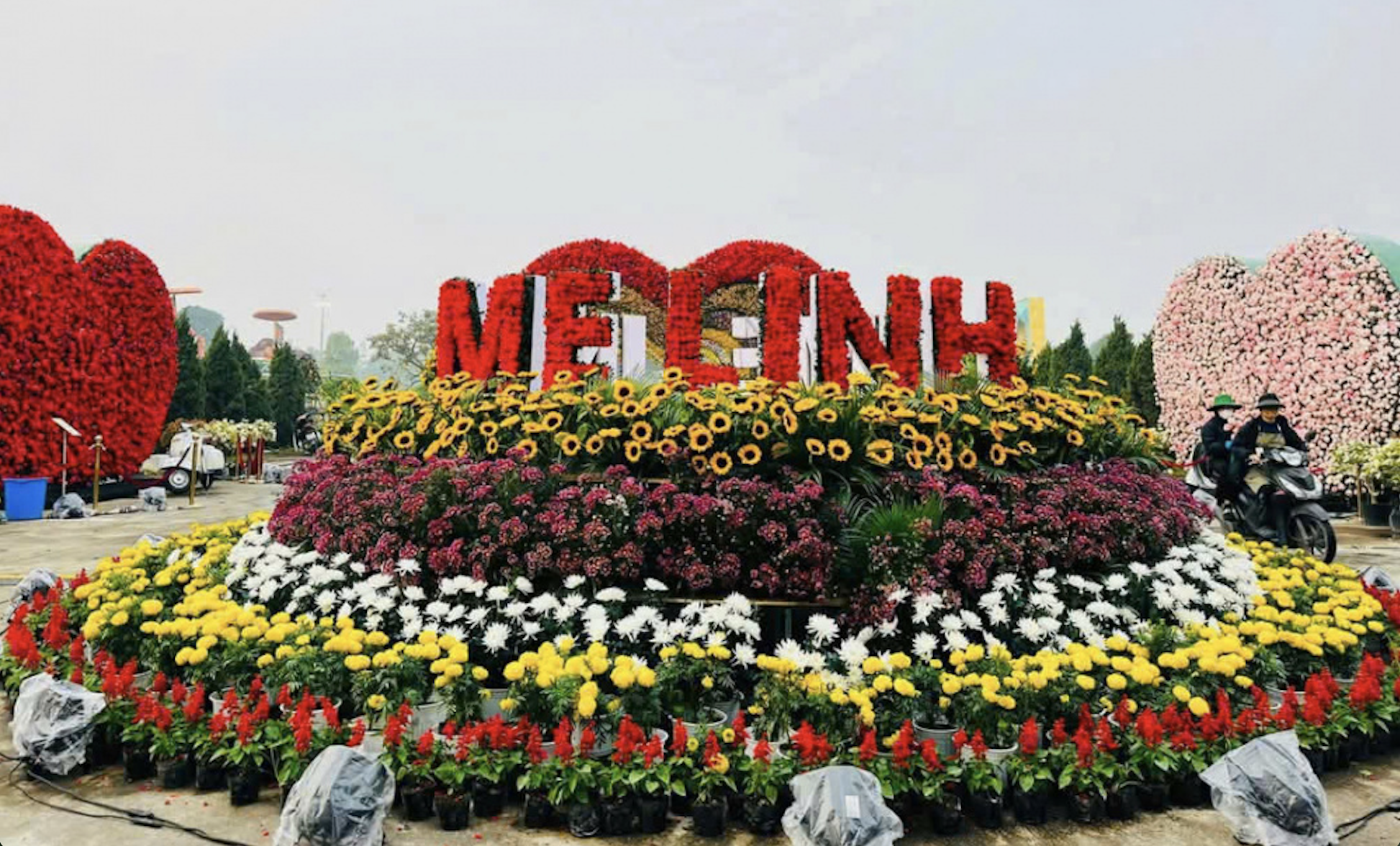 Festival hoa Mê Linh - Lễ hội hoa lớn nhất miền Bắc