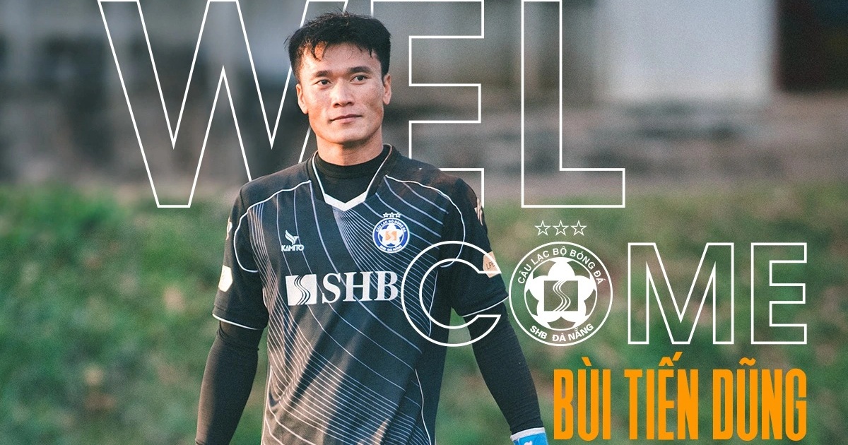 Goalkeeper Bui Tien Dung leaves Ho Chi Minh City Club to join SHB Da Nang Club