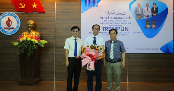 Honoring Vietnamese doctor who won Tremplin Prize of French Academy of Sciences