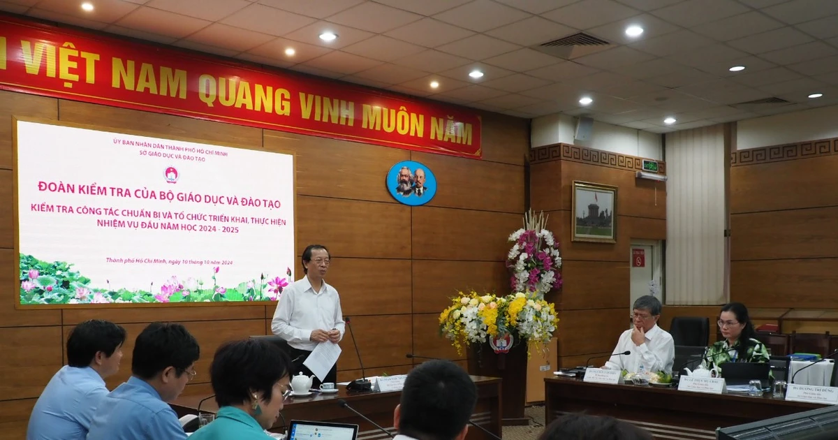 Ho Chi Minh City continues to proactively propose solutions to "resolve difficulties" in education.