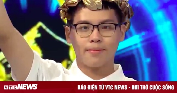 Da Nang male student sets record for answering Olympia keywords, wins laurel wreath