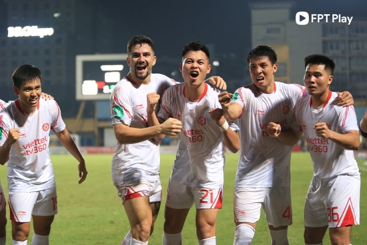 Viettel FC cho thấy bản lĩnh đáng gờm.