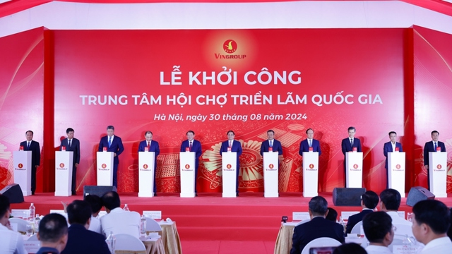 Khởi công Trung tâm Hội chợ Triển lãm Quốc gia tại Đông Anh, TP Hà Nội