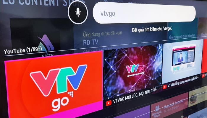 Ứng dụng VTVgo được Google định danh là ứng dụng của Chính phủ