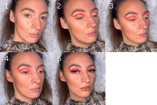 Innovative Eyeliner-Stile, die Frauen ausprobieren können, wenn sie einen einzigartigen Look kreieren möchten. Foto: Xinhua