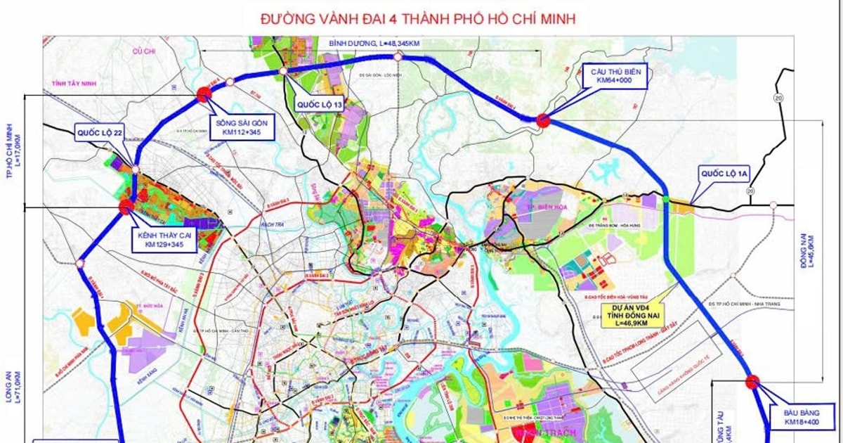 Trình Thủ tướng Chính phủ về dự án Vành đai 4