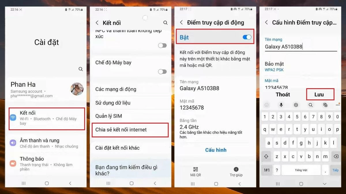 Cập nhật ngay cách phát Wifi từ điện thoại iPhone, Android mới nhất