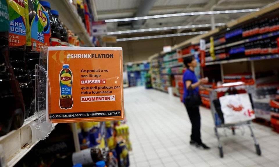 Los supermercados franceses etiquetan los productos con aumentos de precios encubiertos