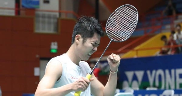 Le Duc Phat defeated the 1.91 m tall German tennis player, leading Group K of the Olympics