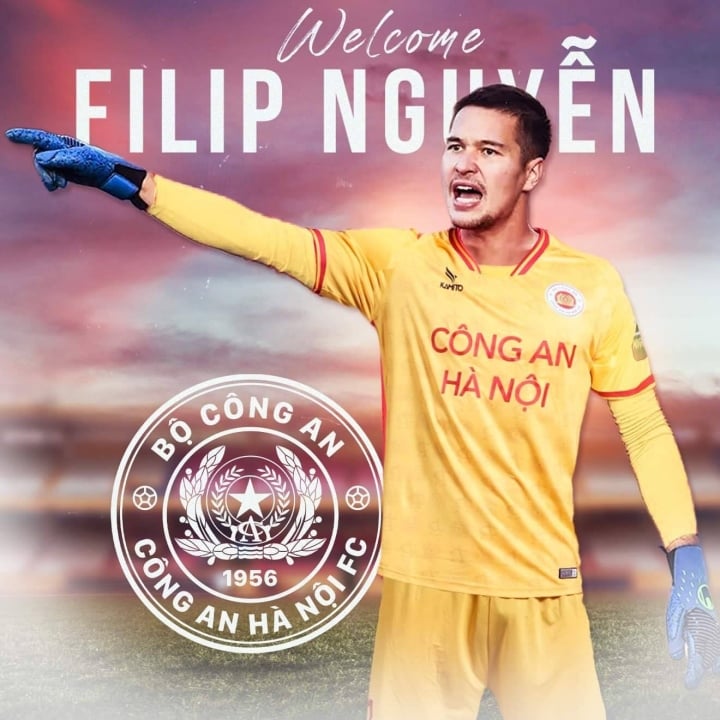 Filip Nguyen will play for Hanoi Police Club from the second phase of V-League 2023.