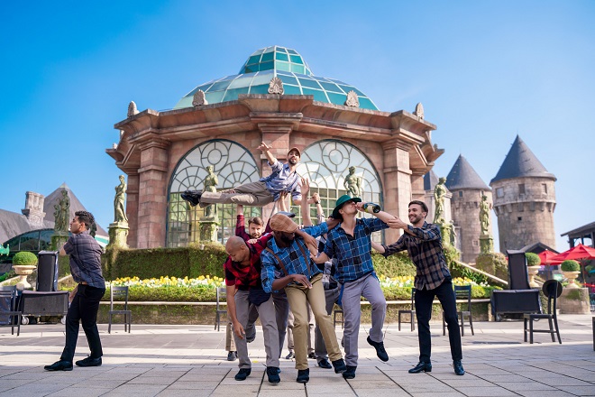 Lễ hội và các show diễn tại Sun World Ba Na Hills.