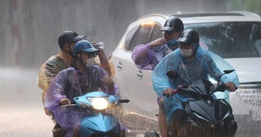 Heavy rain still occurs from the North to Nghe An