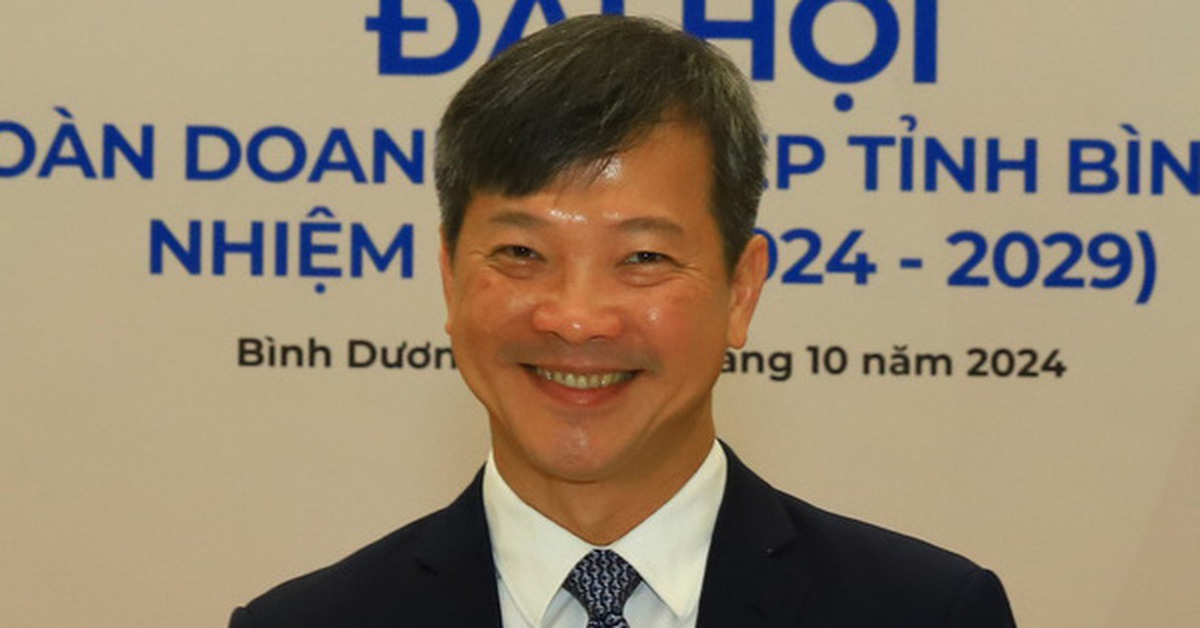 Mr. Mai Huu Tin re-elected as Chairman of Binh Duong Business Federation