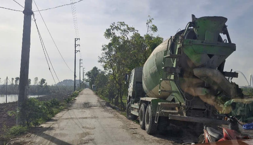 Vụ trạm trộn bê tông hoạt động trái phép ở Bắc Ninh: Chính quyền ra 