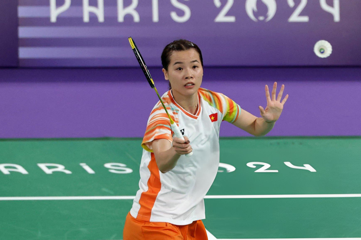 La bella bádminton Thuy Linh se despide de los Juegos Olímpicos: ¡Hice lo mejor que pude, pero mi oponente era más fuerte!