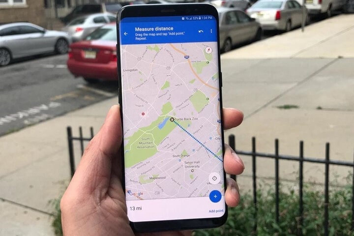 Đôi lúc Google Maps có thể tính toán sai so với thực tế.