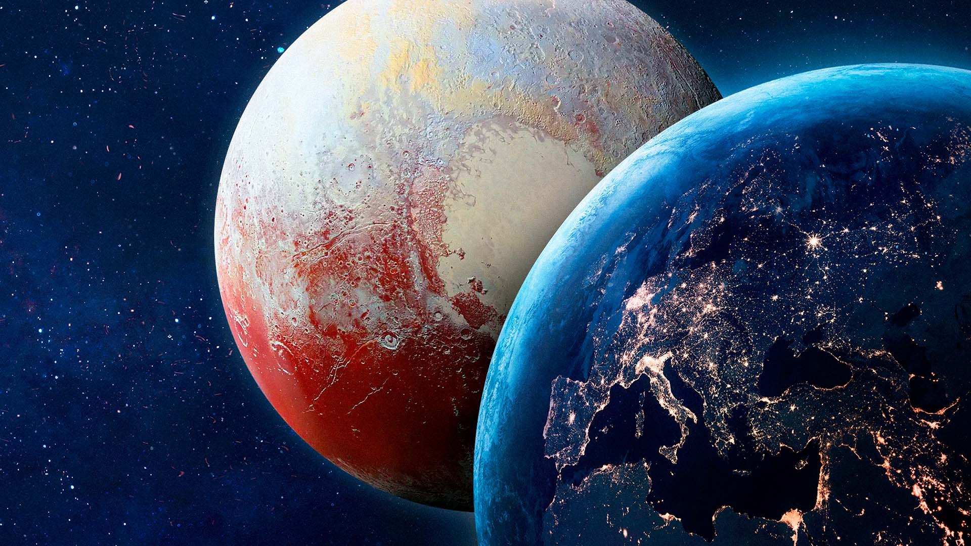 Wie 8 Milliarden Menschen zusammenleben könnten, wenn die Erde so klein wäre wie der Stern Diem Vuong auf dem Bild