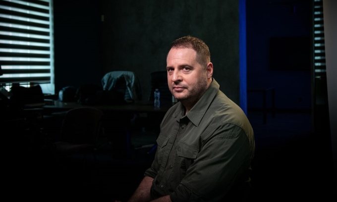 Chief of Staff of Ukrainian President Andriy Yermak, Mr. Zelensky's right-hand man. Photo: WSJ