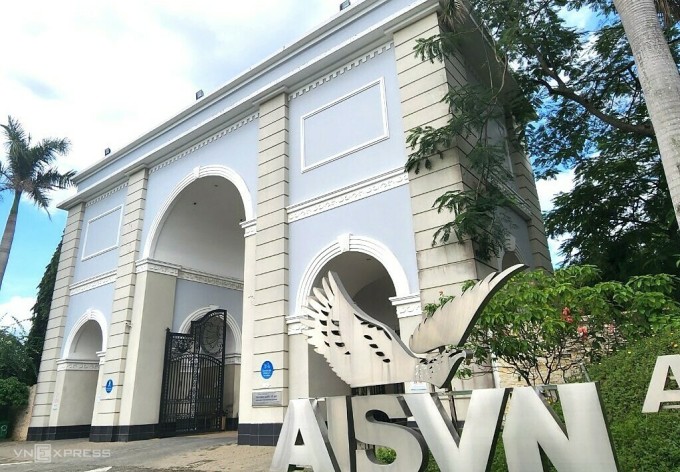 The campus of the American International School Vietnam in Nha Be. Photo: Le Nguyen