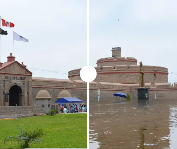 Cuando lugares pintorescos de los cinco continentes quedan sumergidos en agua de mar