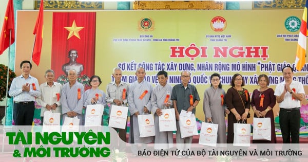 Nhân rộng mô hình “Phật giáo Quảng Trị tham gia bảo vệ an ninh