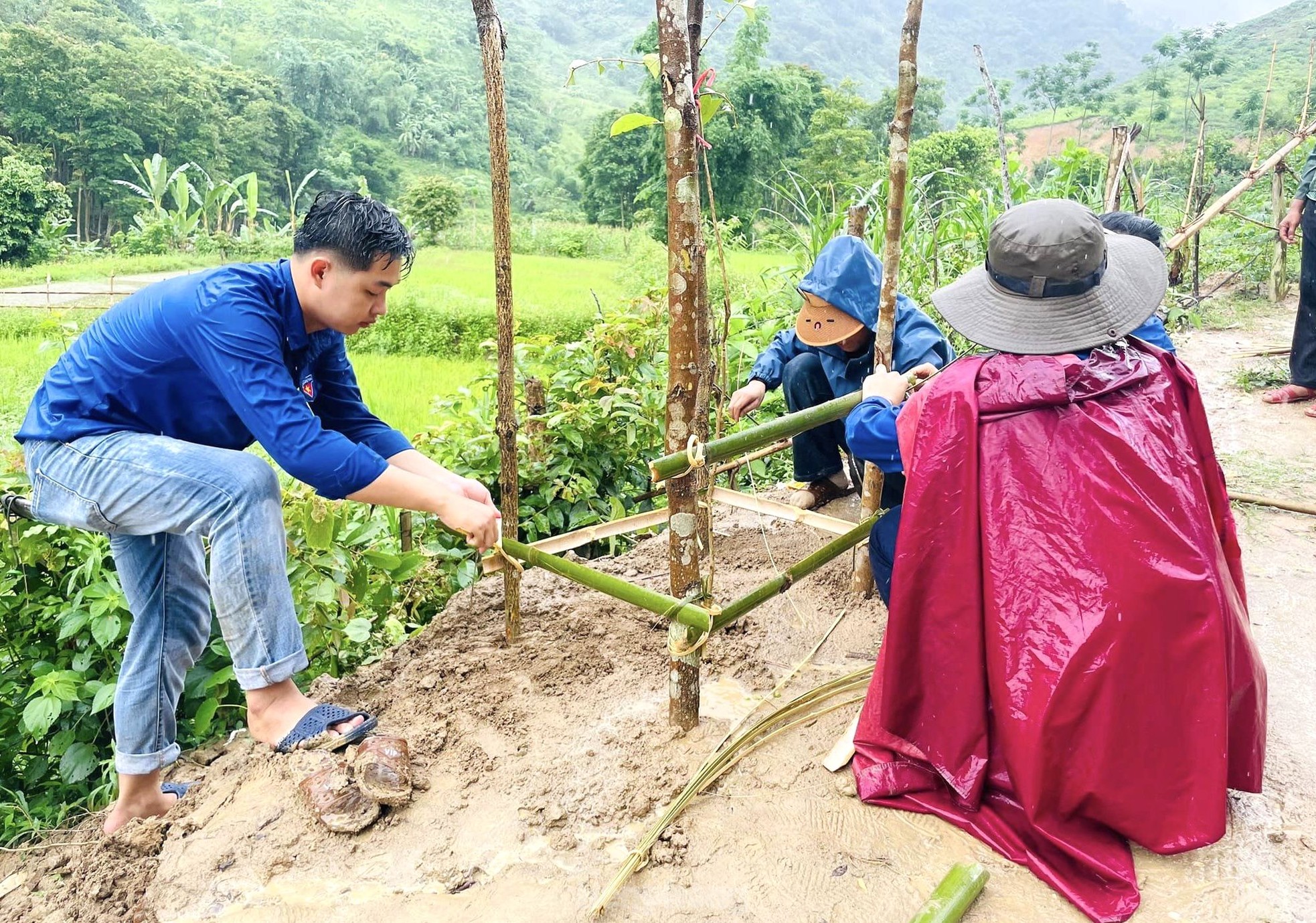 Des chiffres et des images impressionnants de jeunes de Nghe An lançant la campagne de bénévolat d'été, photo 13