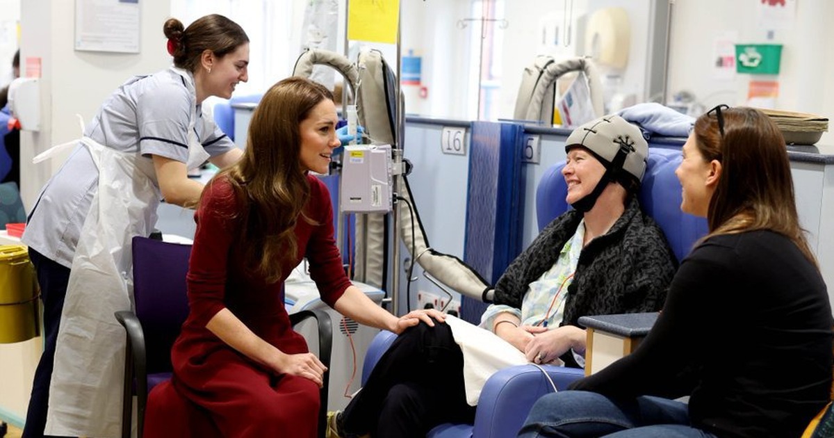 La princesa Kate Middleton aparece en el hospital donde la tratan por cáncer