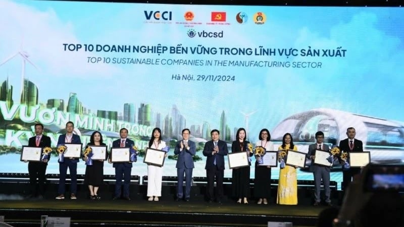 Ngành cao-su có 14 công ty nằm trong Top 100 Doanh nghiệp bền vững năm 2024