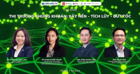 Báo Đầu tư tổ chức Tọa đàm Thị trường chứng khoán: Xây nền - Tích luỹ