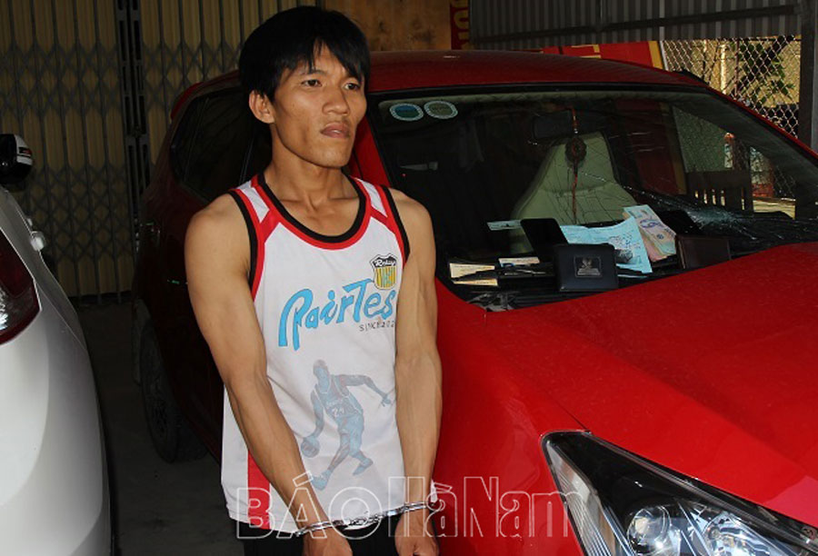 Ha Nam Police Quickly Arrested the Subject Who Strangled the Driver and Robbed the Car and Property at Night