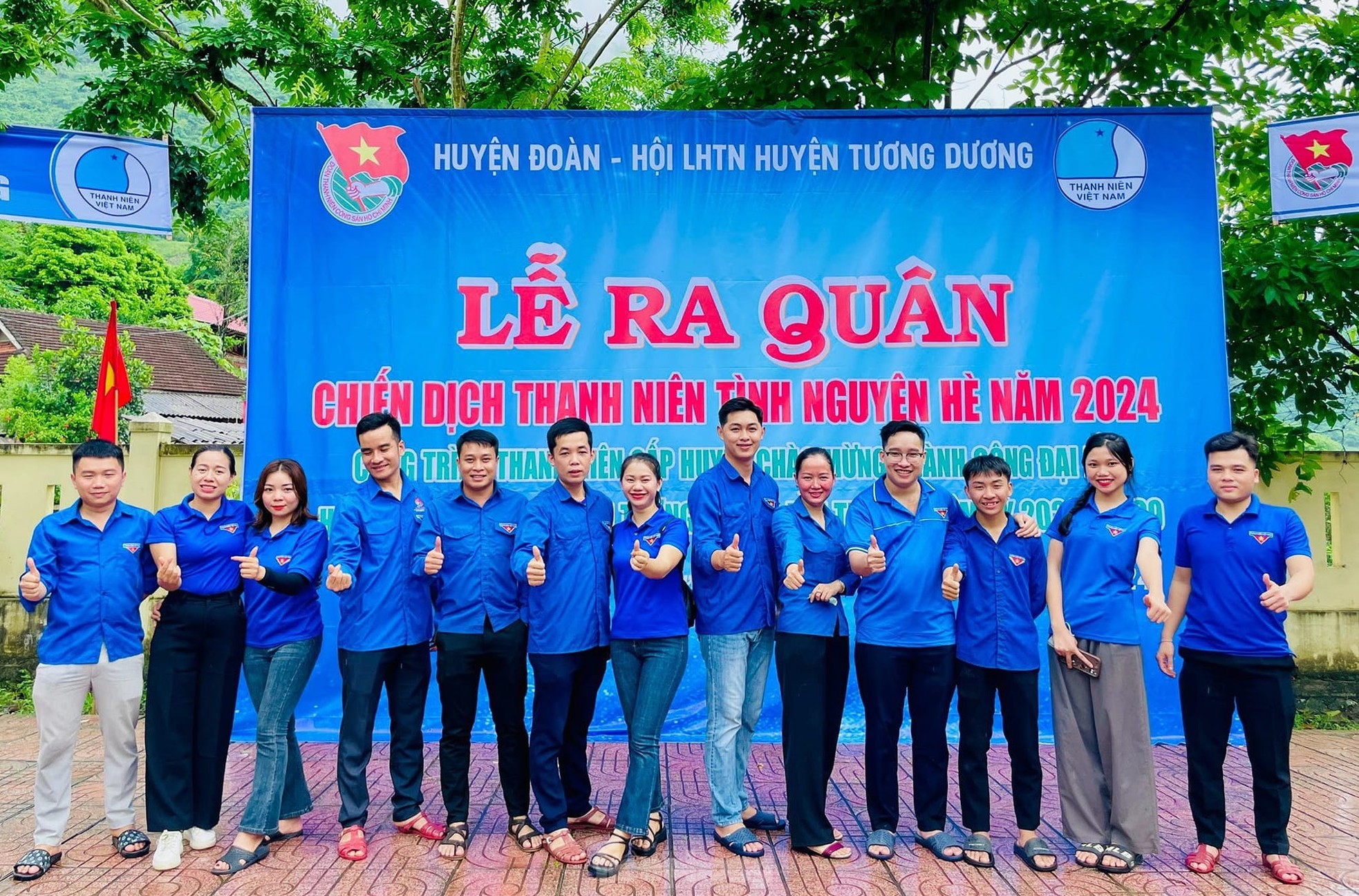 Des chiffres et des images impressionnants de jeunes de Nghe An lançant la campagne de bénévolat d'été, photo 18