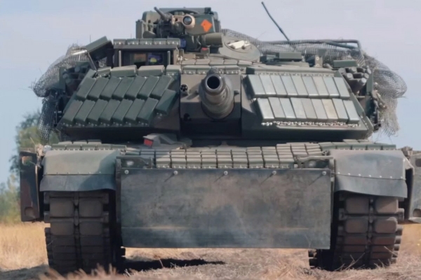 ยูเครนหุ้มเกราะระเบิดตอบโต้รถถัง M1A1 SA-UKR Abrams