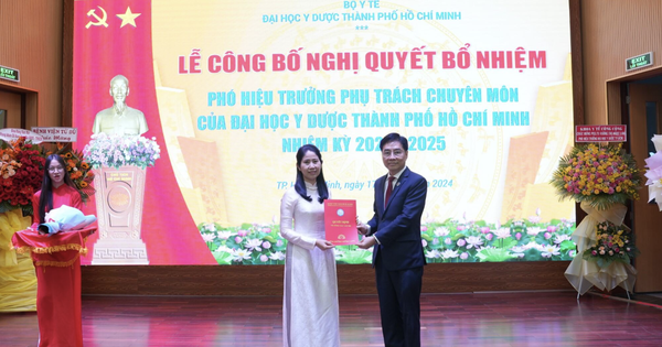 La profesora asociada, Dra. Vuong Thi Ngoc Lan, es vicedirectora de la Universidad de Medicina y Farmacia de la ciudad de Ho Chi Minh.