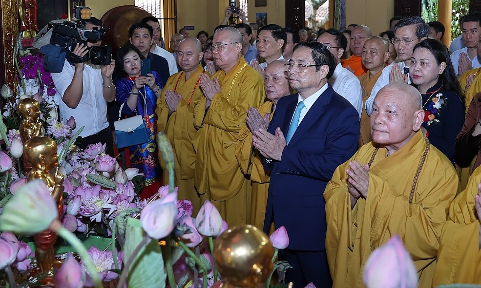 Le Premier ministre félicite Bouddha pour son anniversaire