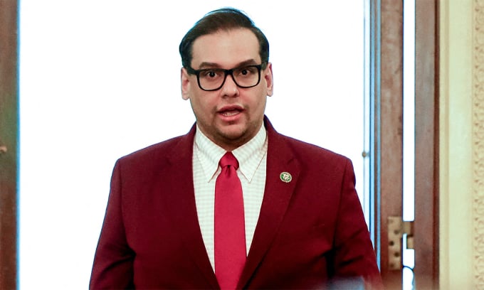 George Santos en la Cámara de Representantes de Estados Unidos el 17 de mayo. Foto: Reuters