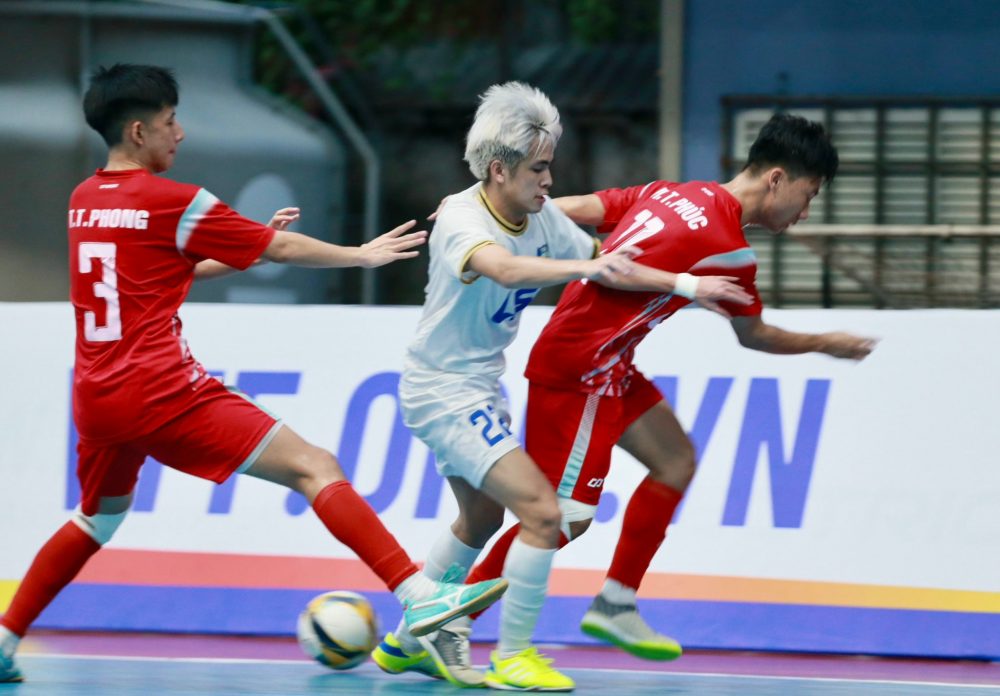 Chung kết trong mơ xuất hiện ở giải futsal vô địch U.20 quốc gia 2024- Ảnh 1.