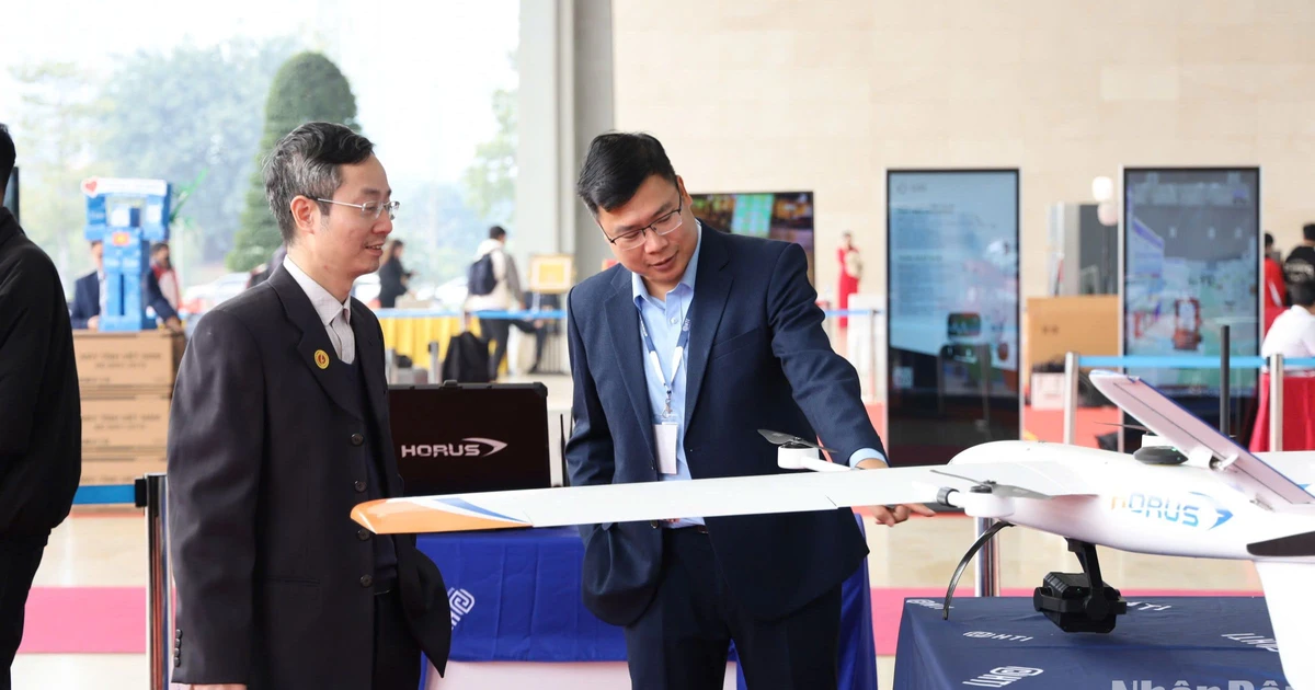 UAV HORUS gây ấn tượng tại Diễn đàn Quốc gia về phát triển doanh nghiệp công nghệ số Việt Nam lần thứ VI