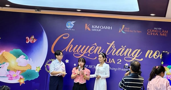 Der Startup Fund der Kim Oanh Group organisiert ein Mittherbstfest für Kinder in schwierigen Verhältnissen