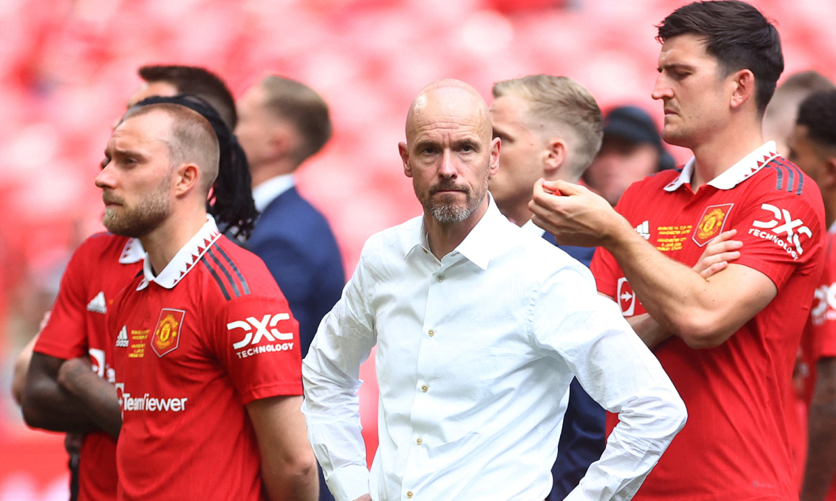 Ten Hag trains like a military camp for Man Utd