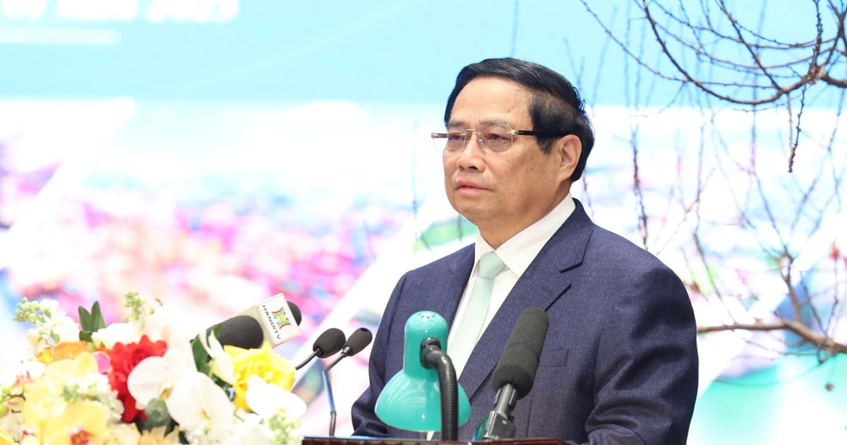 Le Premier ministre Pham Minh Chinh préside la conférence du Conseil régional du delta du fleuve Rouge