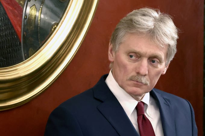 Phát ngôn viên Điện Kremlin Dmitry Peskov tại Moskva, Nga, hồi tháng 12/2022. Ảnh: Reuters