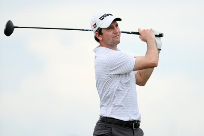 Martin Trainer participe au Championnat des Bermudes 2022. Photo : AFP
