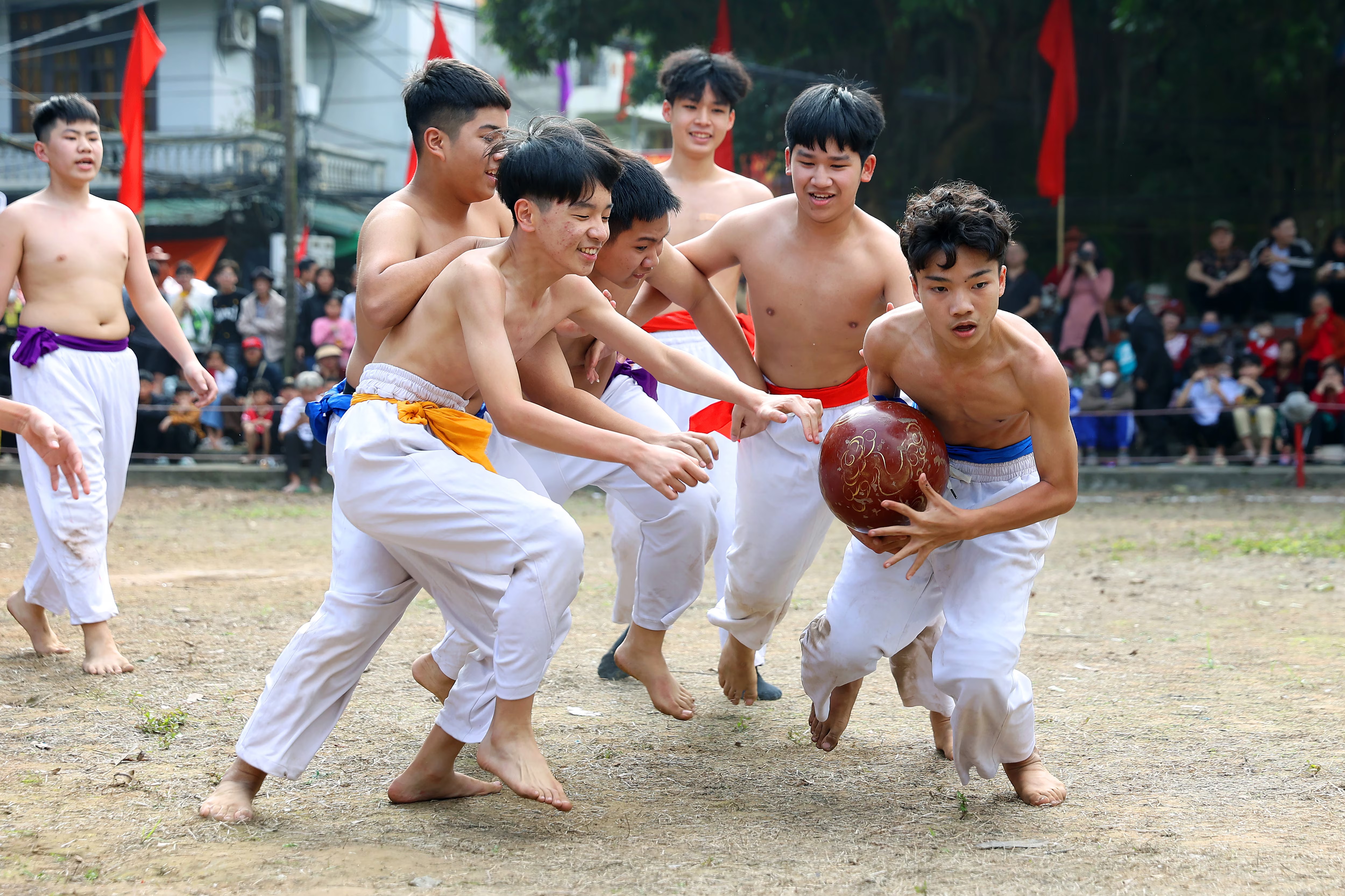 Thuy Linh Village Wrestling Festival