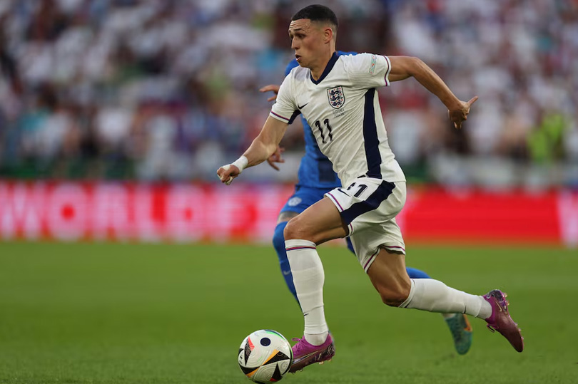 Les performances de Foden à l'EURO 2024 n'ont pas encore répondu aux attentes. Photo : AFP