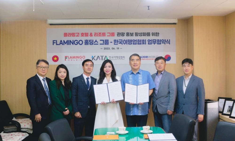 Flamingo Group បង្កើតភាពជាដៃគូយុទ្ធសាស្ត្រជាមួយដៃគូទេសចរណ៍ឈានមុខគេរបស់កូរ៉េ